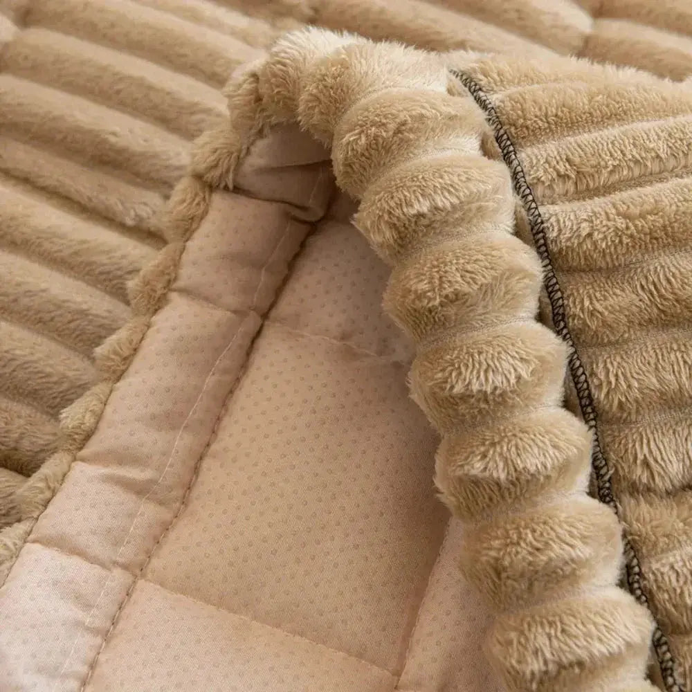 Goodinary® Elastic Jacquard Frill Design Sofa Slipcover Goodinary