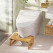 Goodinary® Bamboo Foldable Toilet Stool with Non Slip Base - Goodinary
