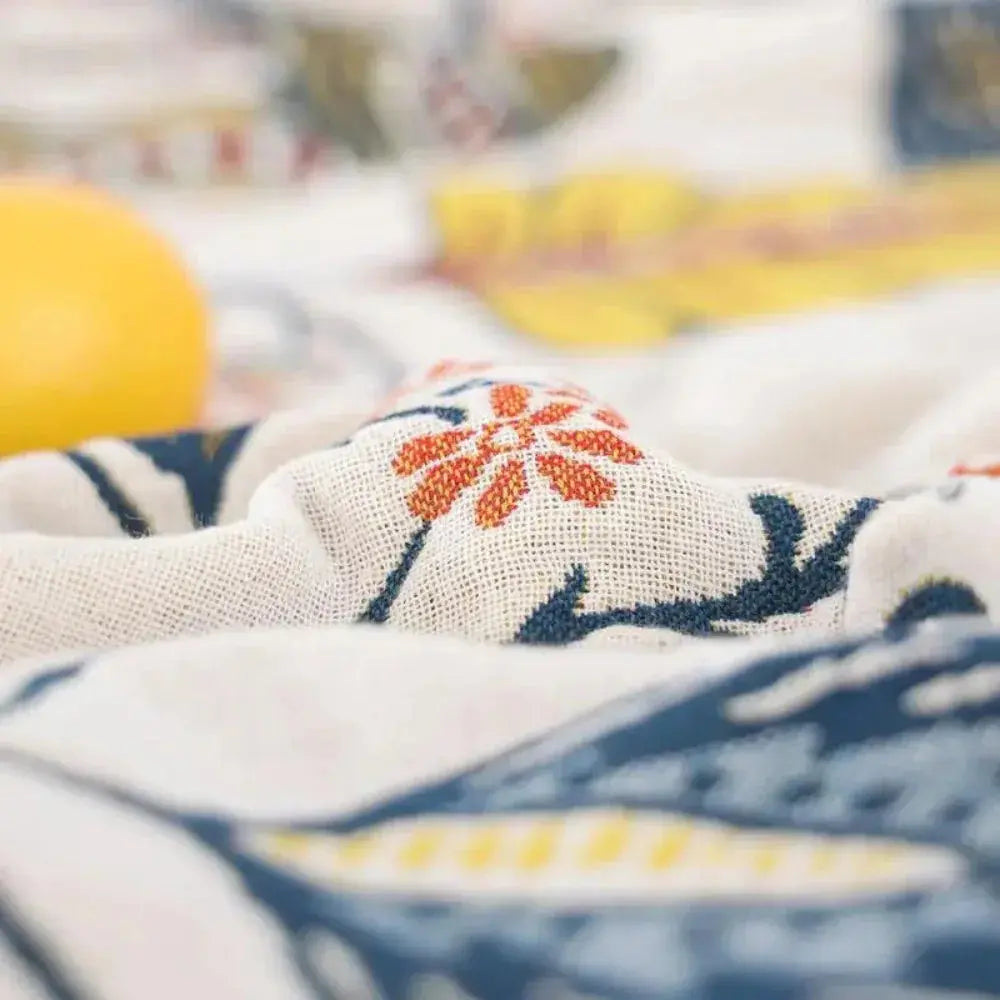 Goodinary® Cotton Gauze Fringed Towel Blanket Goodinary