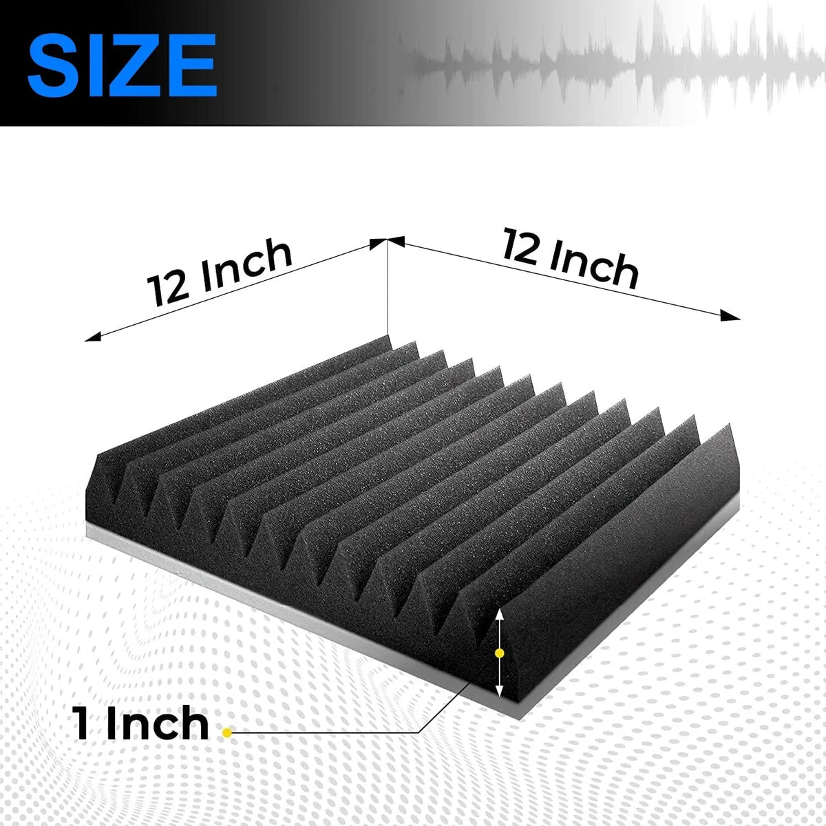Office Object™ Acoustic Foam Panels (12 Packs)