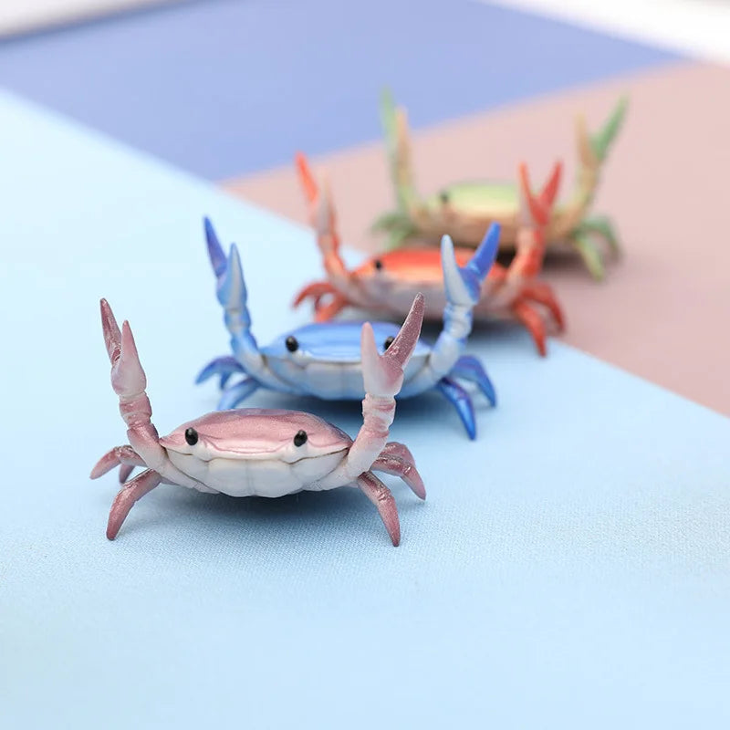 Office Object™ Cute Weightlifting Crab Pen Holder (2 Pcs)