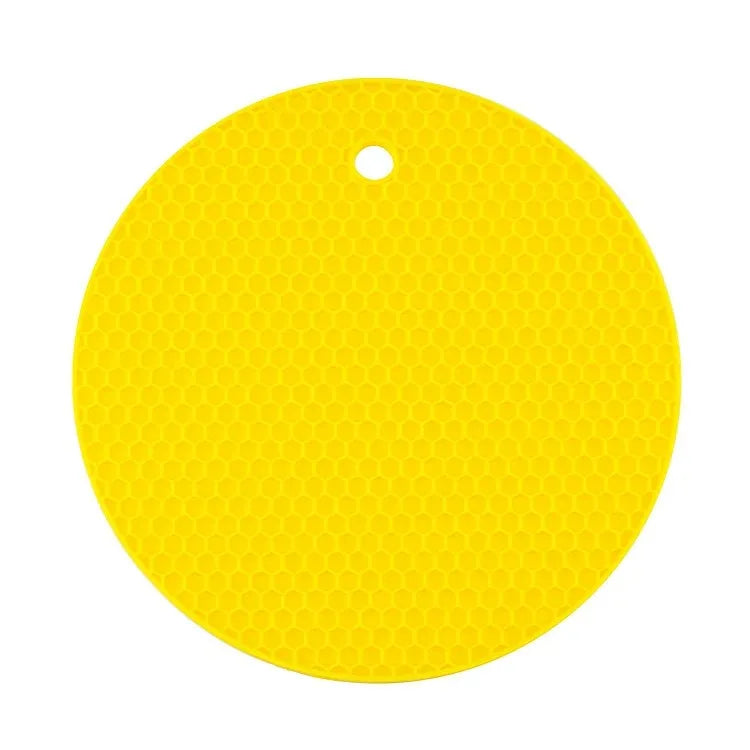 18/14cm Round Heat Resistant Silicone Mat Drink Cup Coasters Non-slip Pot Holder Table Placemat Kitchen Accessories Onderzetters