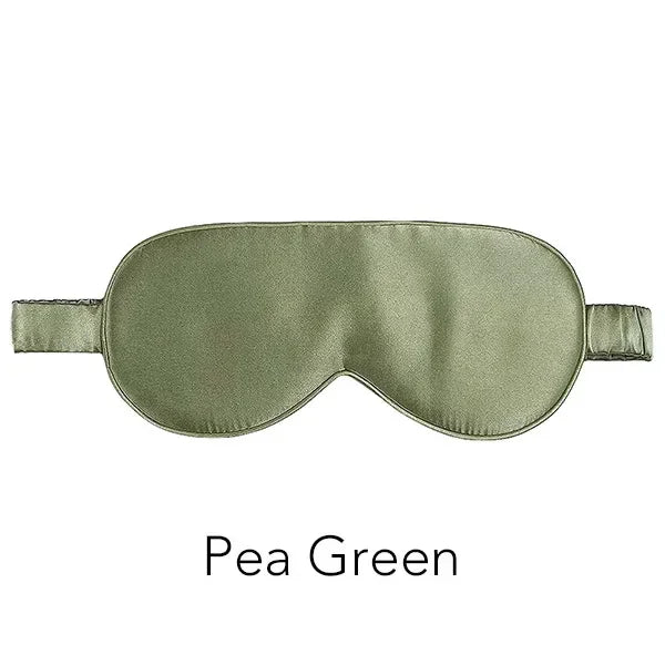 100% Mulberry Silk Sleep Mask for Man and Woman Eye Cover Large Blindfold for Total Blackout Size 20X8.5cm