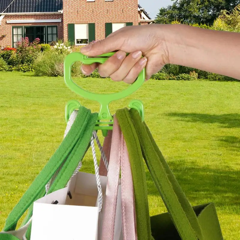 New Bag Grips Portable Shopping Bag Carrier Handle Holder Grocery Bag Holder Convenient Labor-saving Bag Carry Handle Gadget