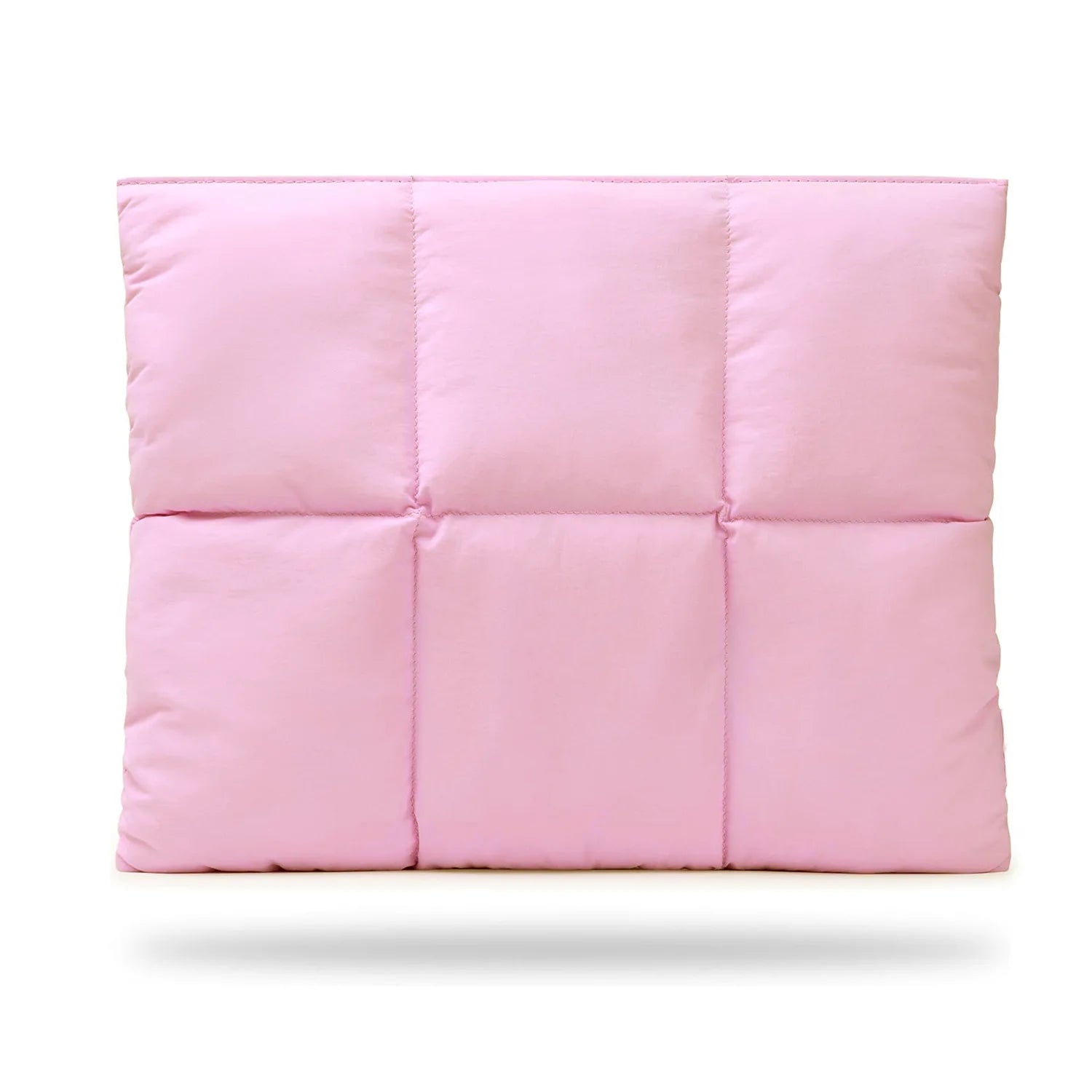 2026 New Puffy 13 14 Inch Laptop Sleeve Quilted Padded Soft Bag for Women, Portable Carrying Case for MacBook Air Pro 14 16 Inch