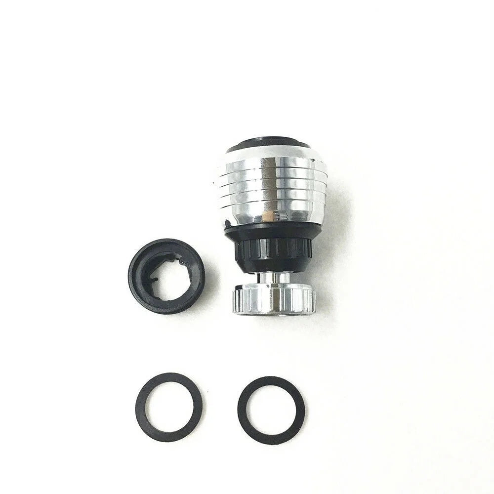 360° Degree Rotate Kitchen Faucet Aerator Shower Tap Nozzle Diffuser Spray Water Saving Head Filter Nozzle Tap Connector Bubbler