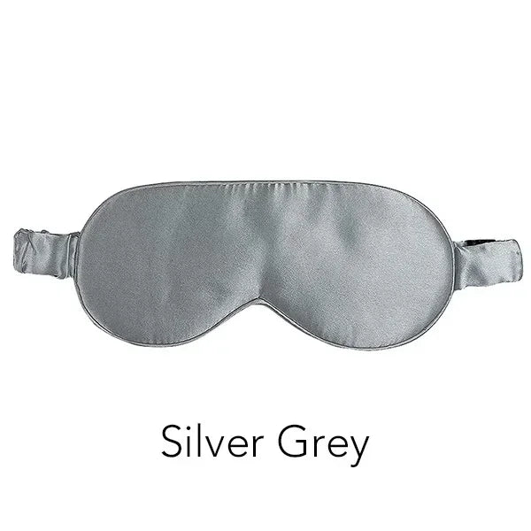 100% Mulberry Silk Sleep Mask for Man and Woman Eye Cover Large Blindfold for Total Blackout Size 20X8.5cm