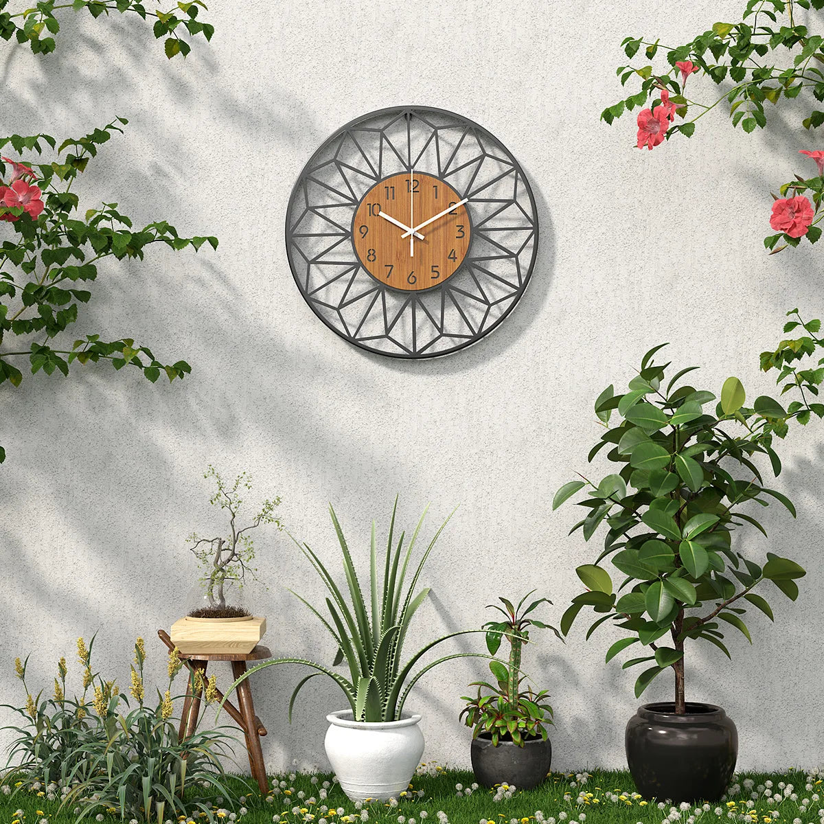Peacock Creative Wall Clock for Home Decoration, Simple Living Room