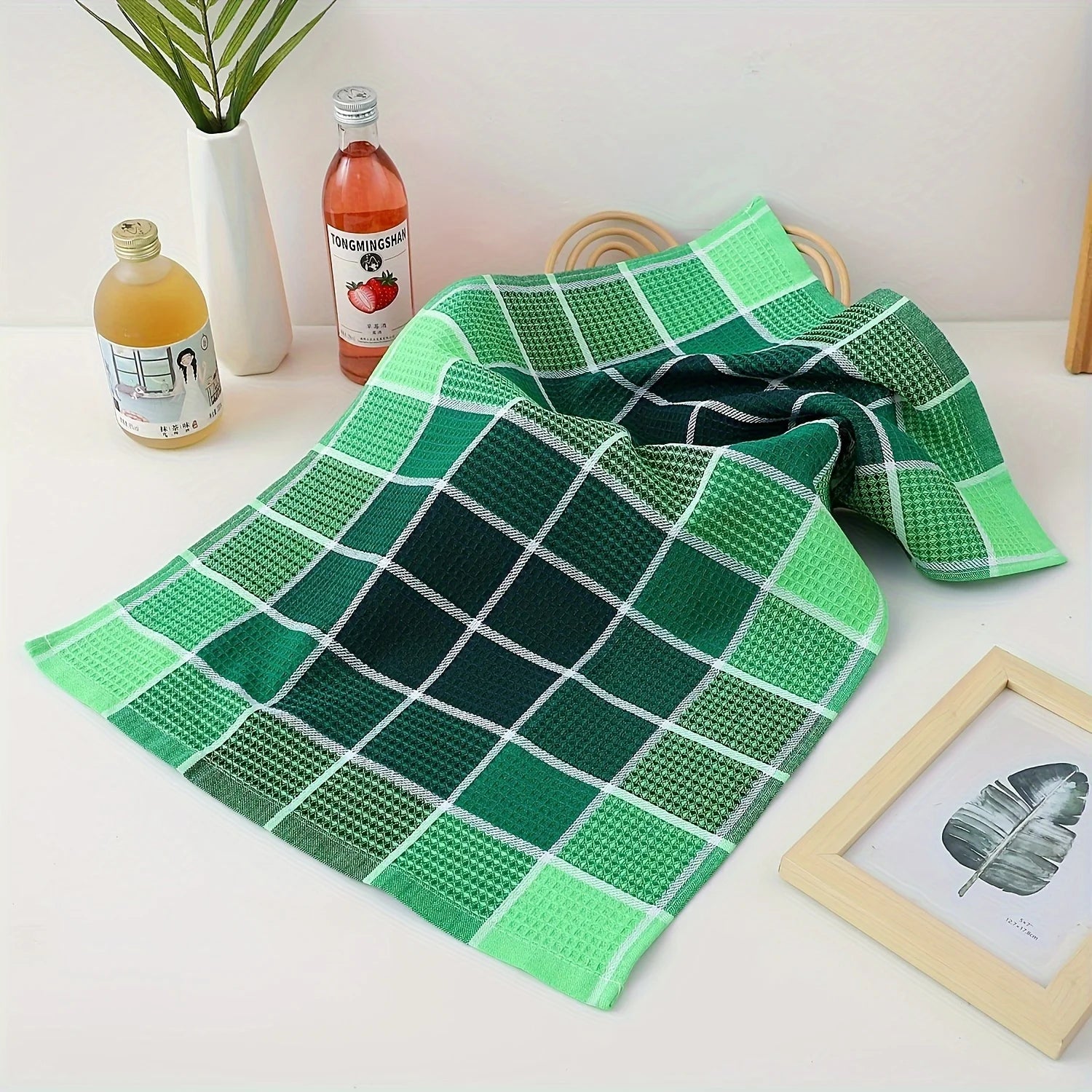 3/4/8 Pieces, Green/Pink/Blue/Yellow, Durable Cleaning Cloths, Highly Absorbent, Perfect for the Kitchen, Kitchen Cloths, Cleaning Cloths, Scouring Pads, Dish Towels, Scouring Pads, Kitchen Essentials