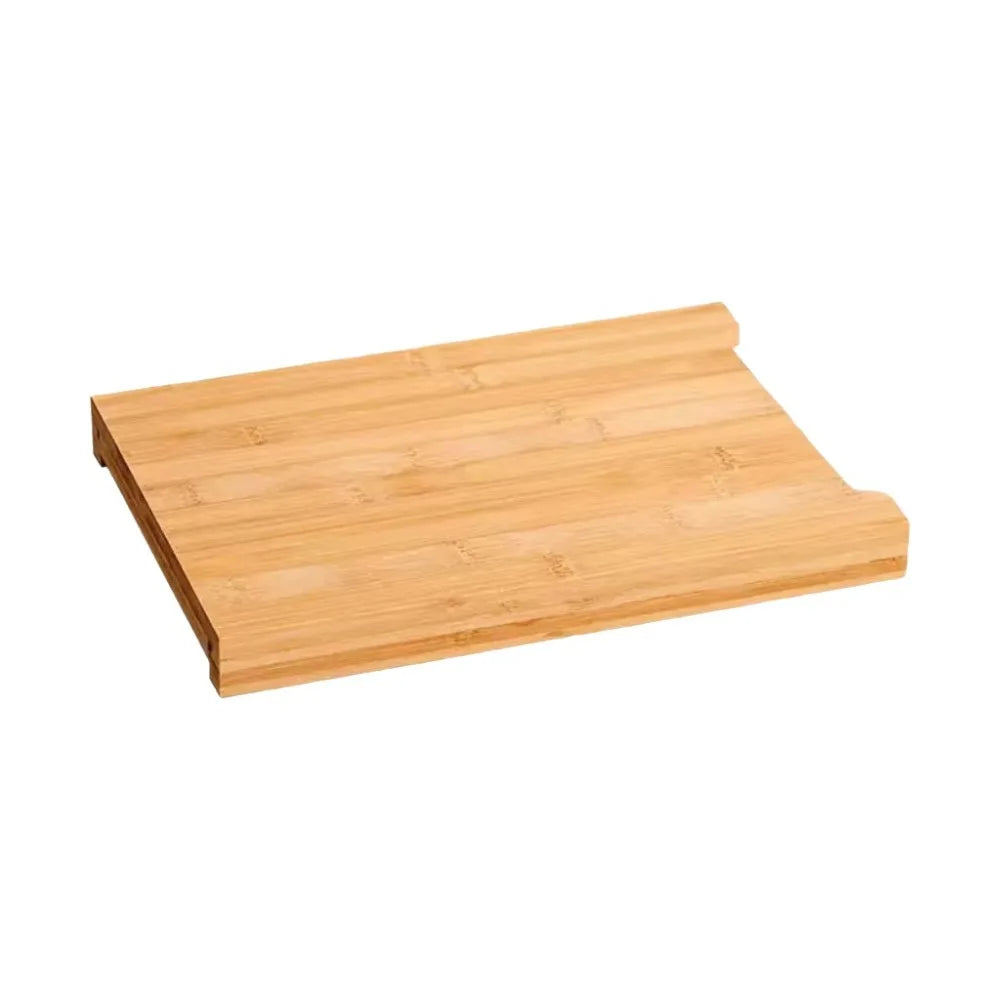 Thickened Wooden Cutting Board Non-Slip with Drawers Bread Cutting Board Eco-Friendly Multi-Functional Cutting Plate Mat