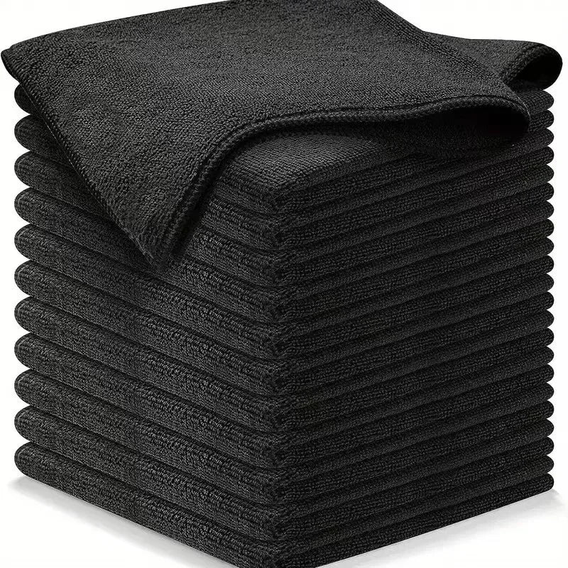1/50PCS Microfiber Cleaning Cloth Absorbent Towel for Wash Car Housework Clean Kitchen Cleaning Rags Household Clean Tools