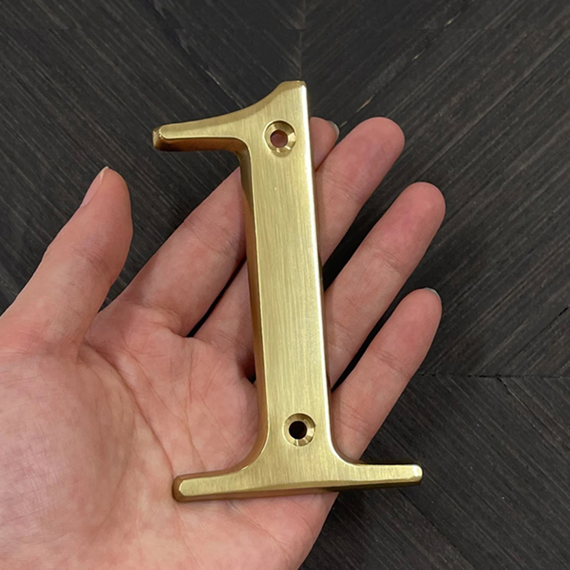 Goodinary® Polished Brass House Numbers