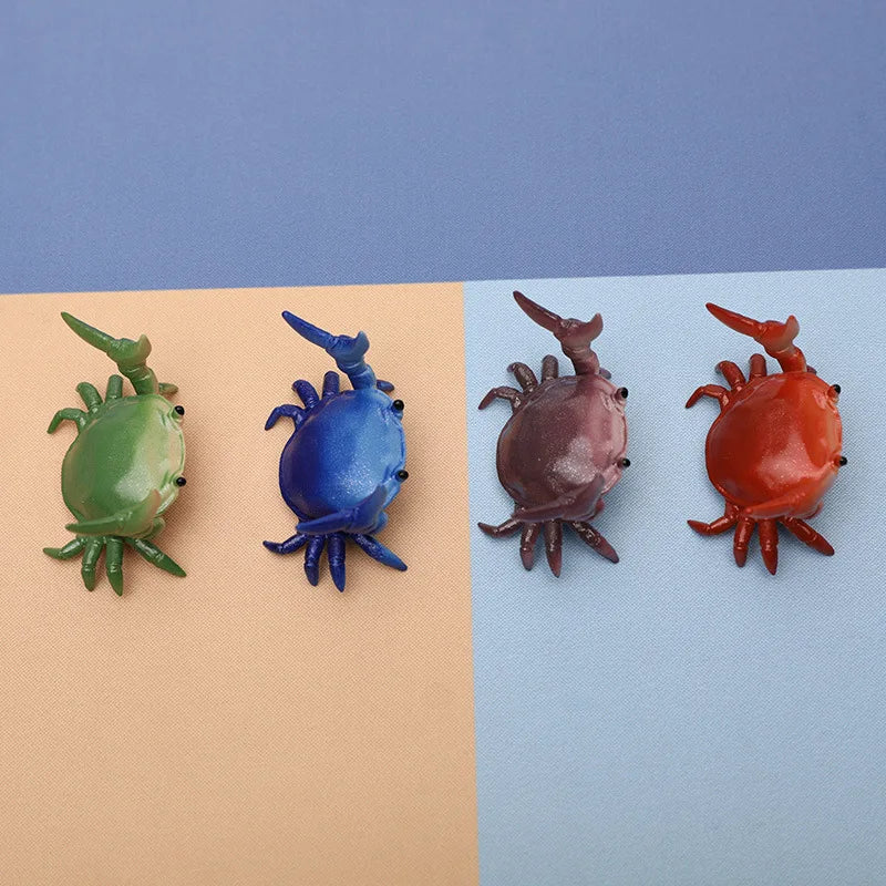 Office Object™ Cute Weightlifting Crab Pen Holder (2 Pcs)