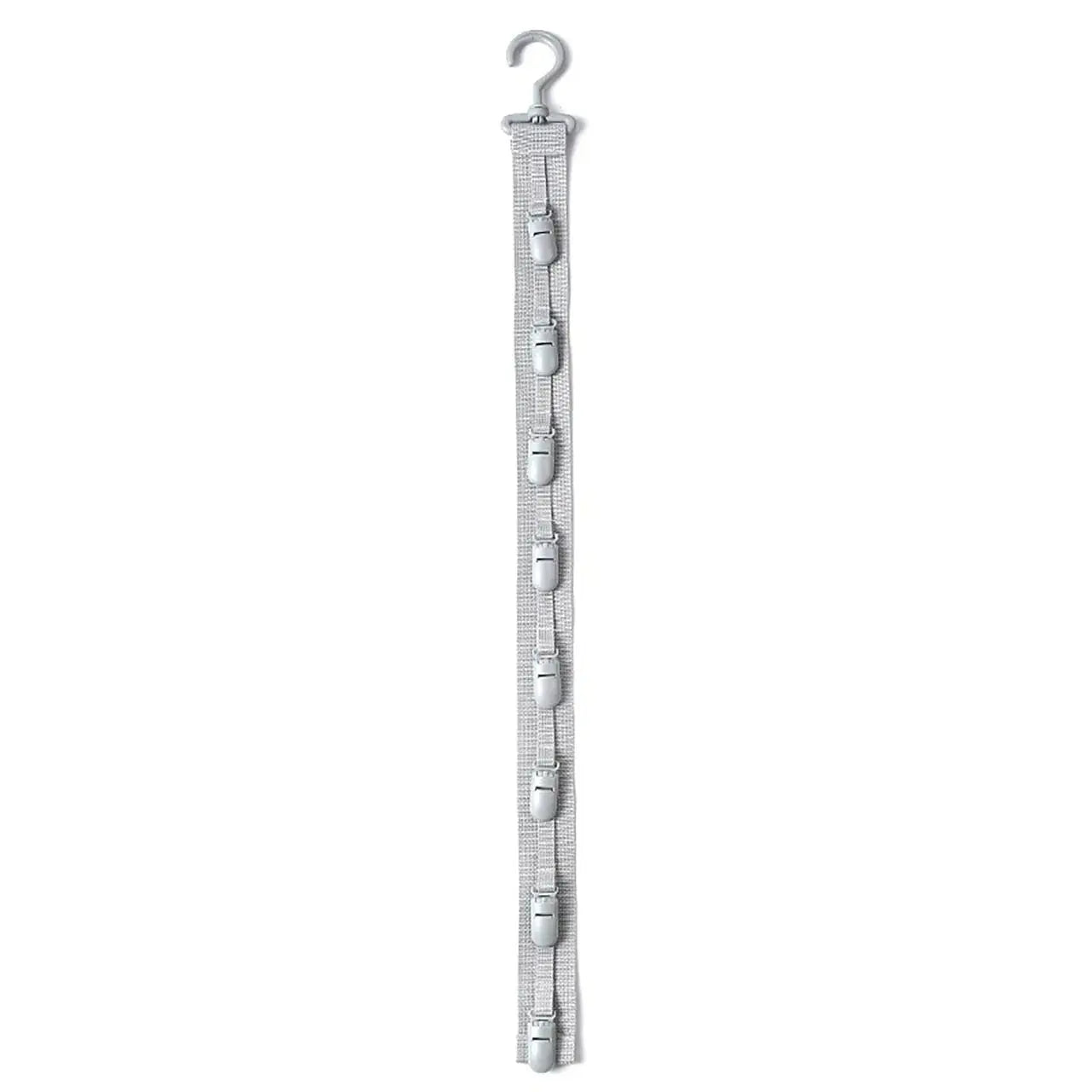 Baseball Cap Storage Rack With 8 Clips Holder Multi-Functional Cap Organizer Collection Hooks Storage Device Door Closet Hanger