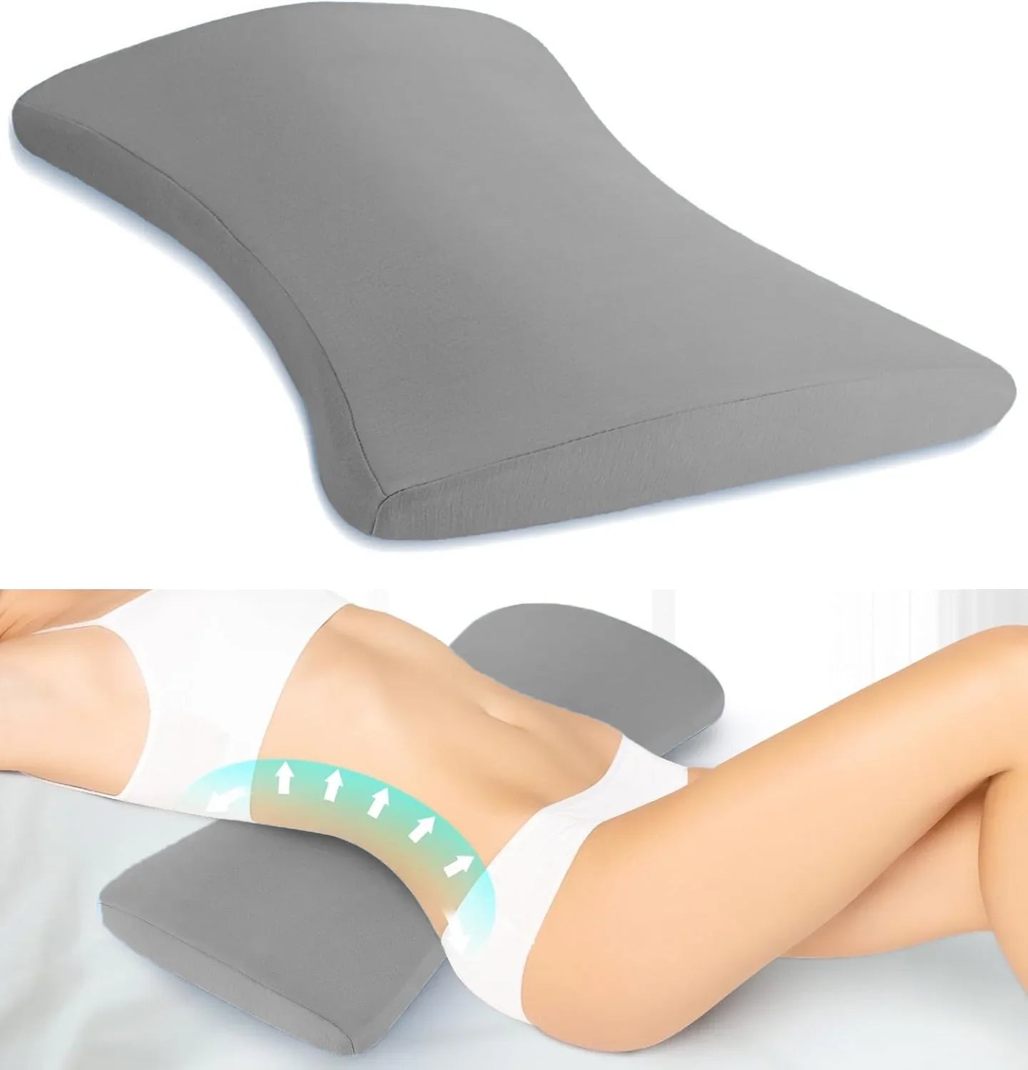 Slumblr® Ergonomic Lumbar Support Pillow