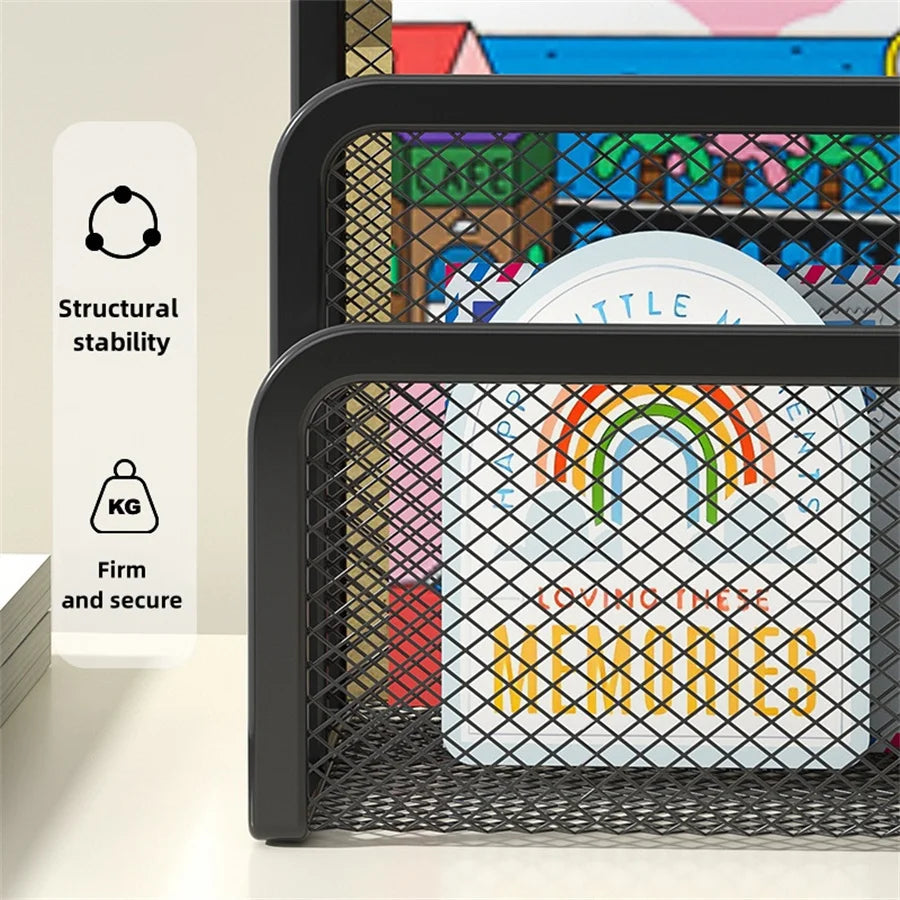 Office Object™ 3-Layer Notebook Stand Rack Organizer