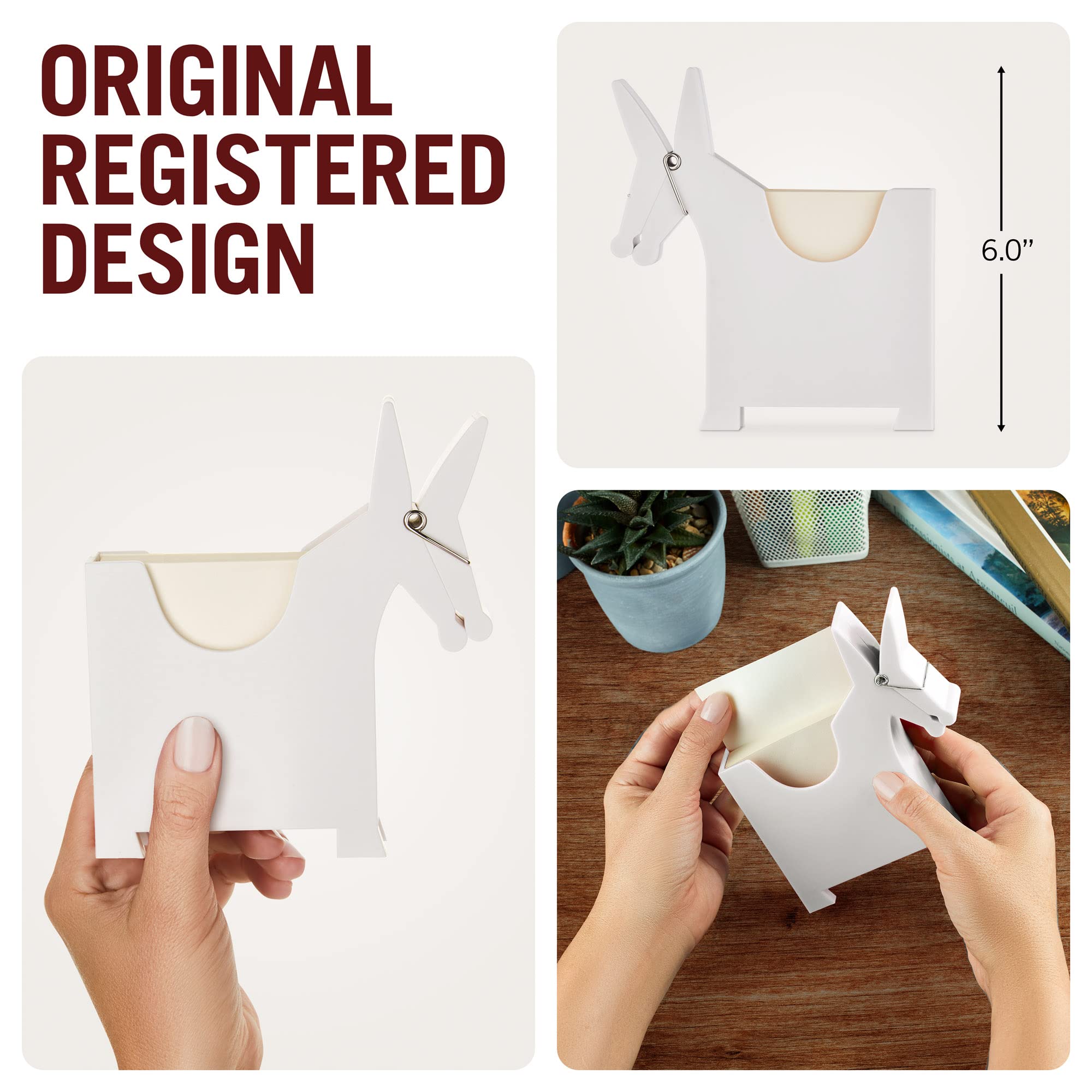 Office Object™ Cute Donkey Desktop Memo Holder