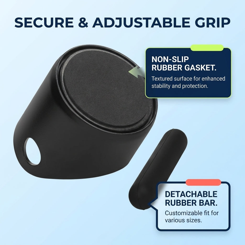 Goodinary® Non Slip Espresso Knock Box