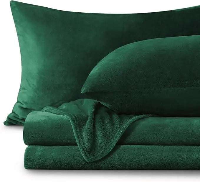 Goodinary® Plush Warm Flannel Fleece Bedding Set Goodinary