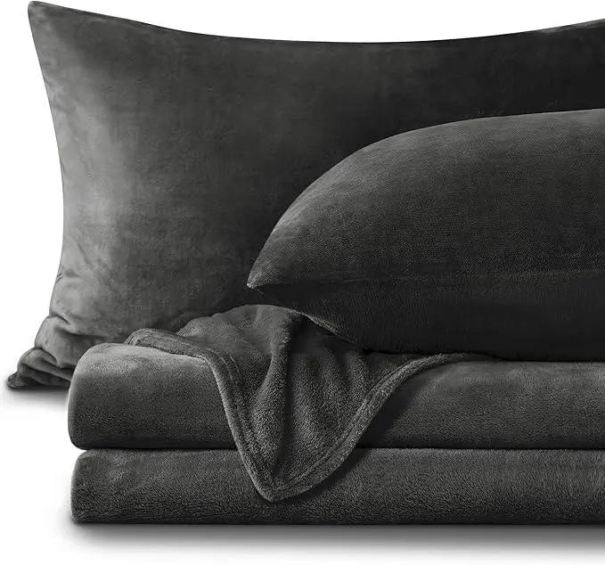 Goodinary® Plush Warm Flannel Fleece Bedding Set Goodinary