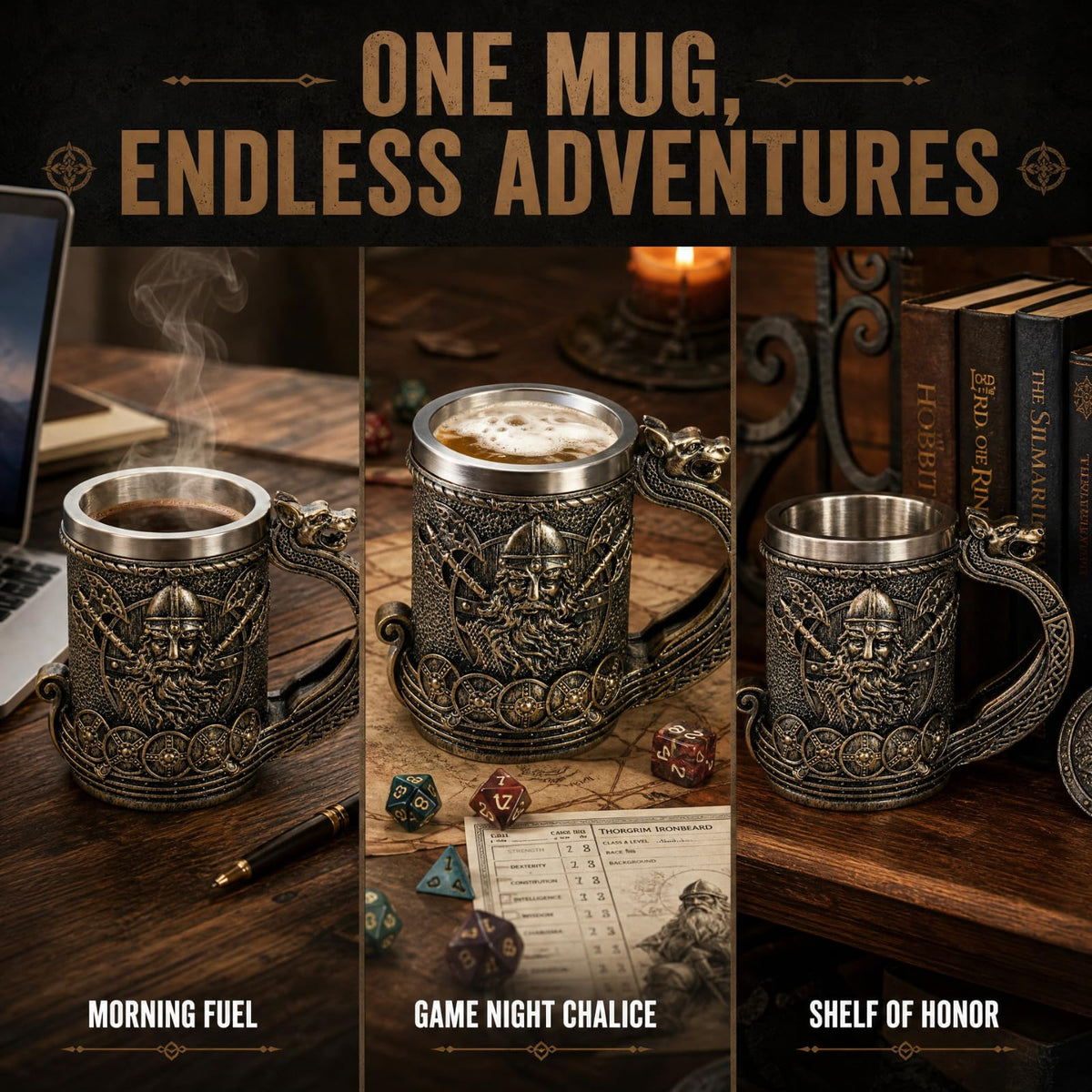 Goodinary® Medieval Viking Beer Mug