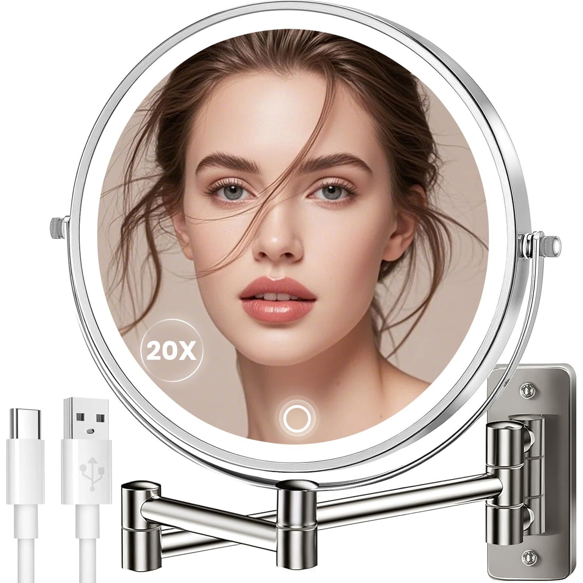 Goodinary® Rechargeable LED Mirror