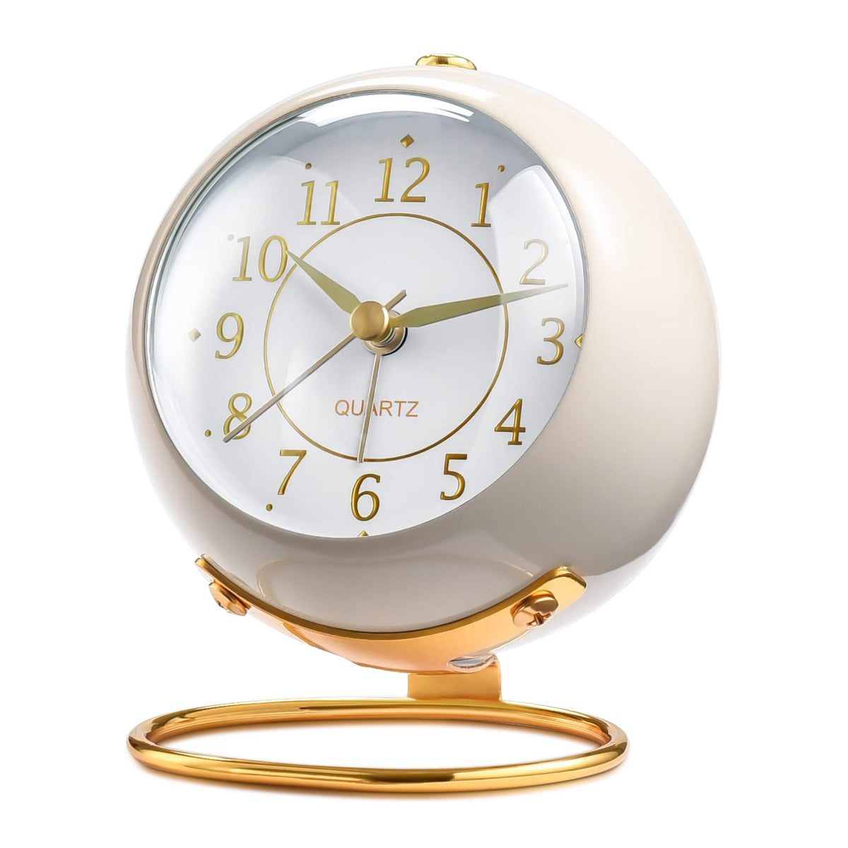 Goodinary® Nordic Metal Alarm Clock