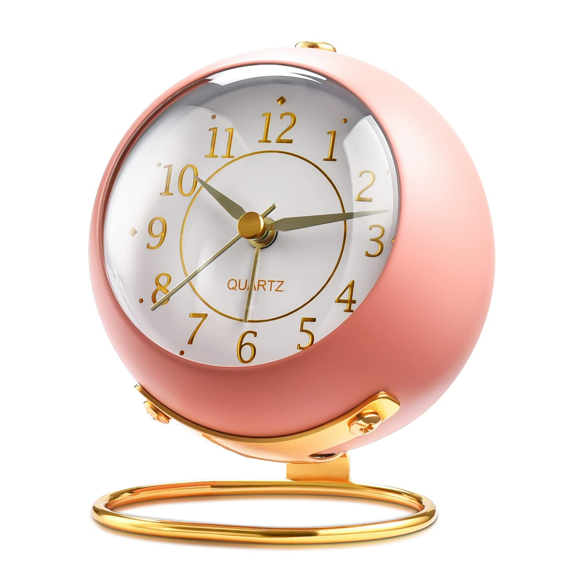 Goodinary® Nordic Metal Alarm Clock