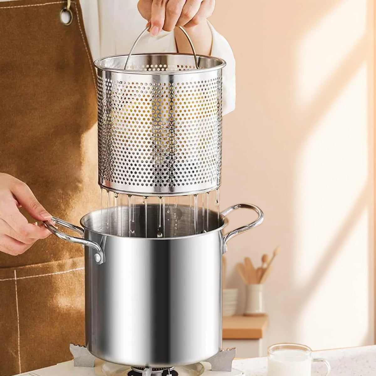 Goodinary® Stainless Fryer Pot