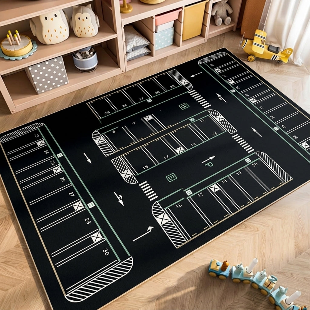 Goodinary® Parking Lot Play Mat Rug