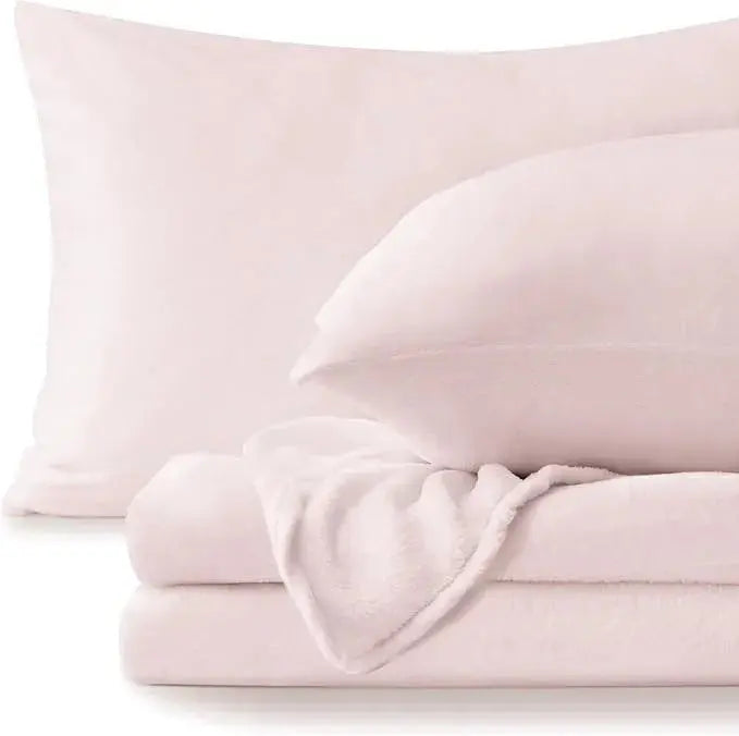 Goodinary® Plush Warm Flannel Fleece Bedding Set Goodinary