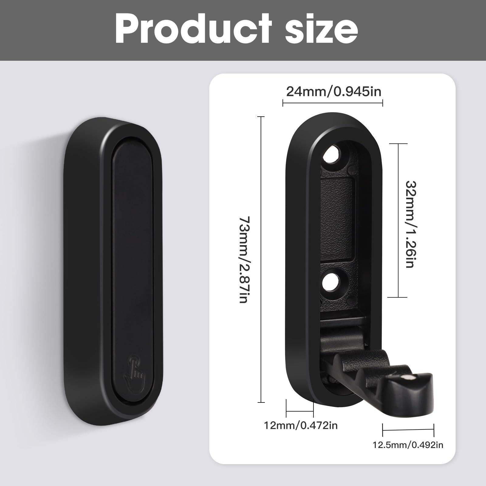 Goodinary® Folding Wall Hooks