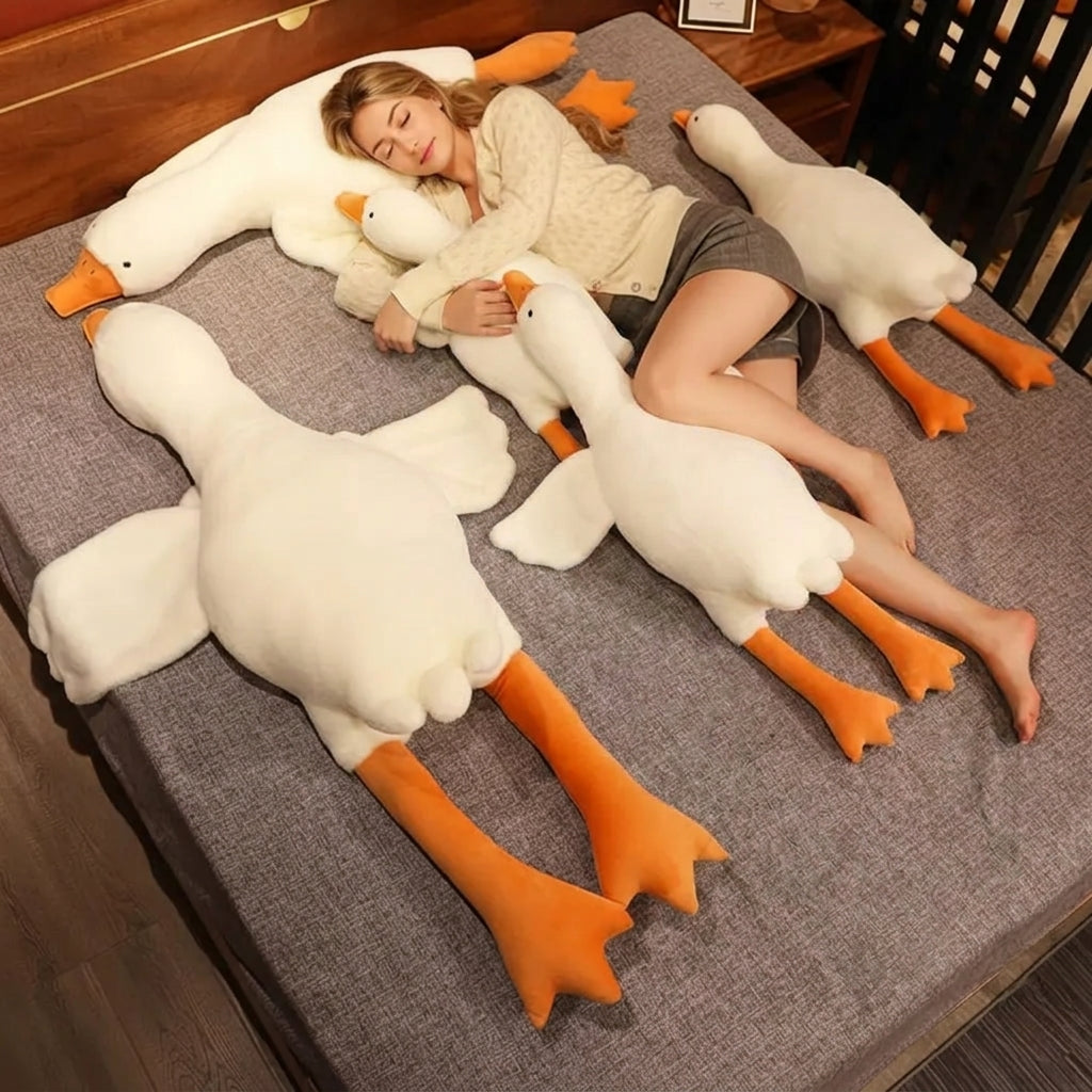 Goodinary® Goose Plush Pillow Long Stuffed Animal