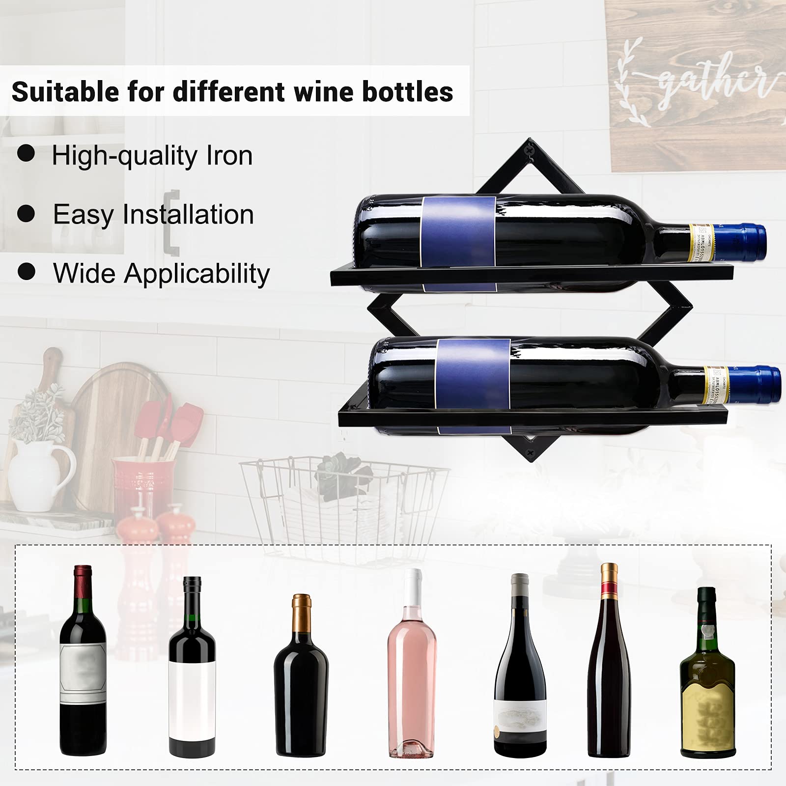 Goodinary® Upside Down Wine Rack