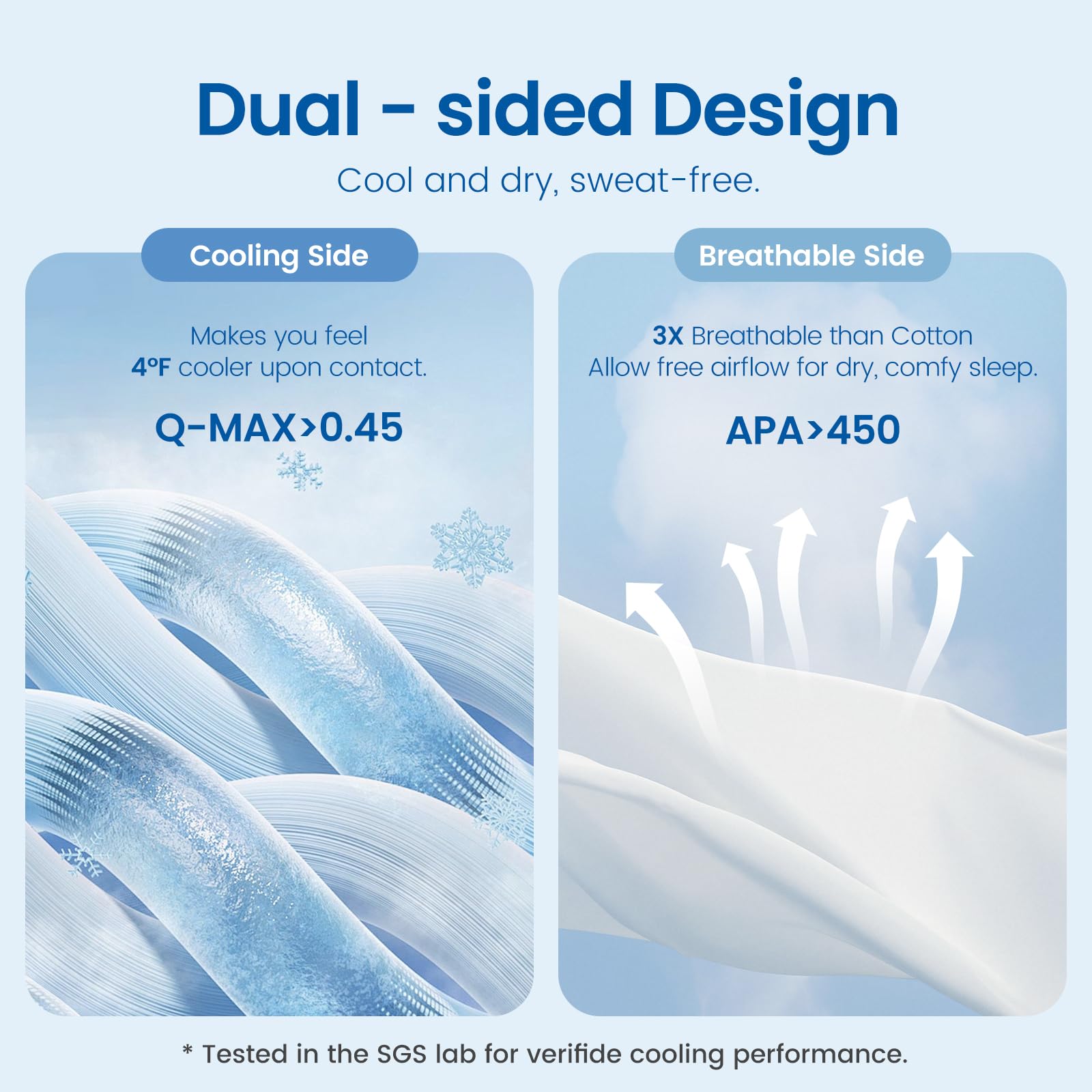 Goodinary® Dual Sided Silky Cooling Comforter