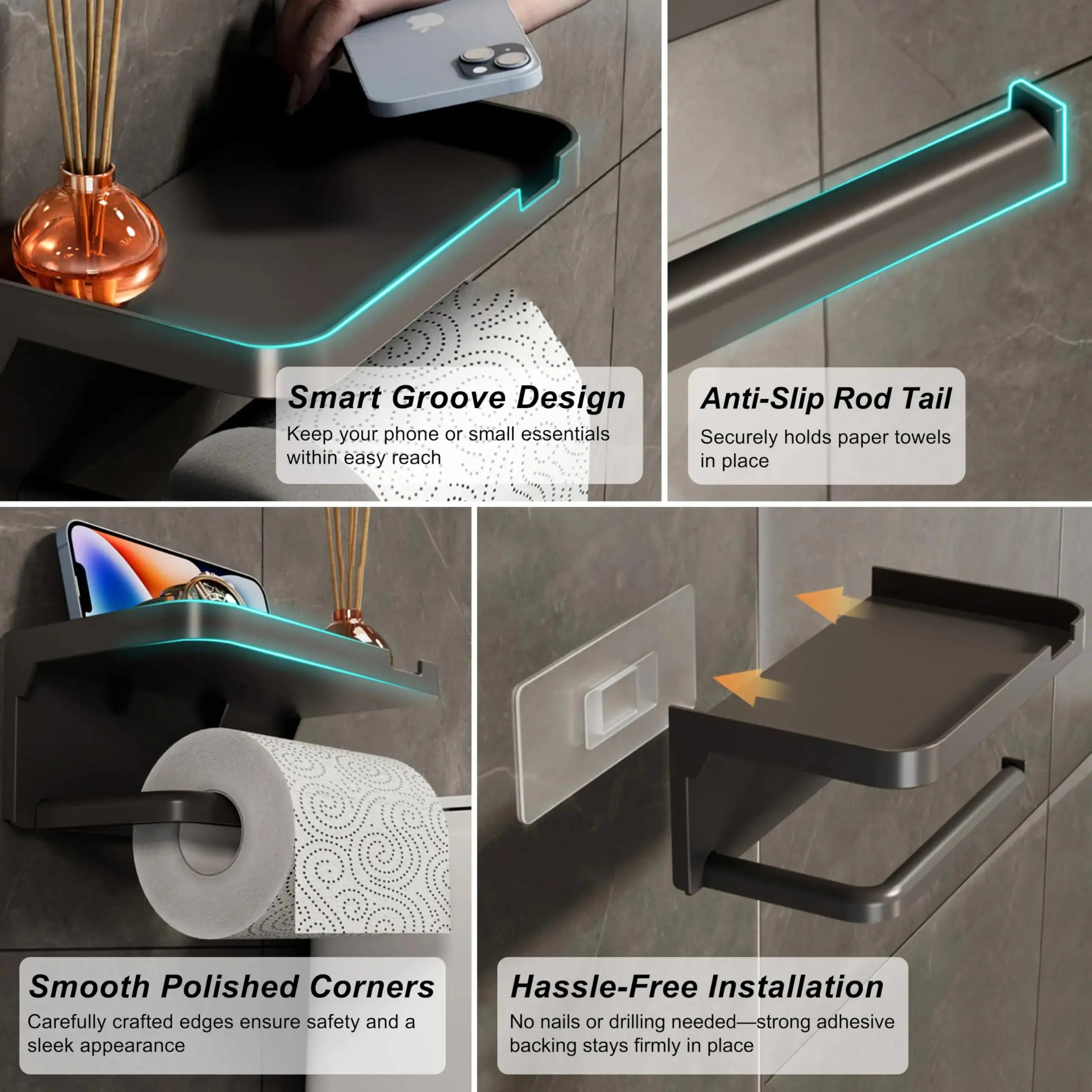 Goodinary® Paper Holder Shelf - Goodinary