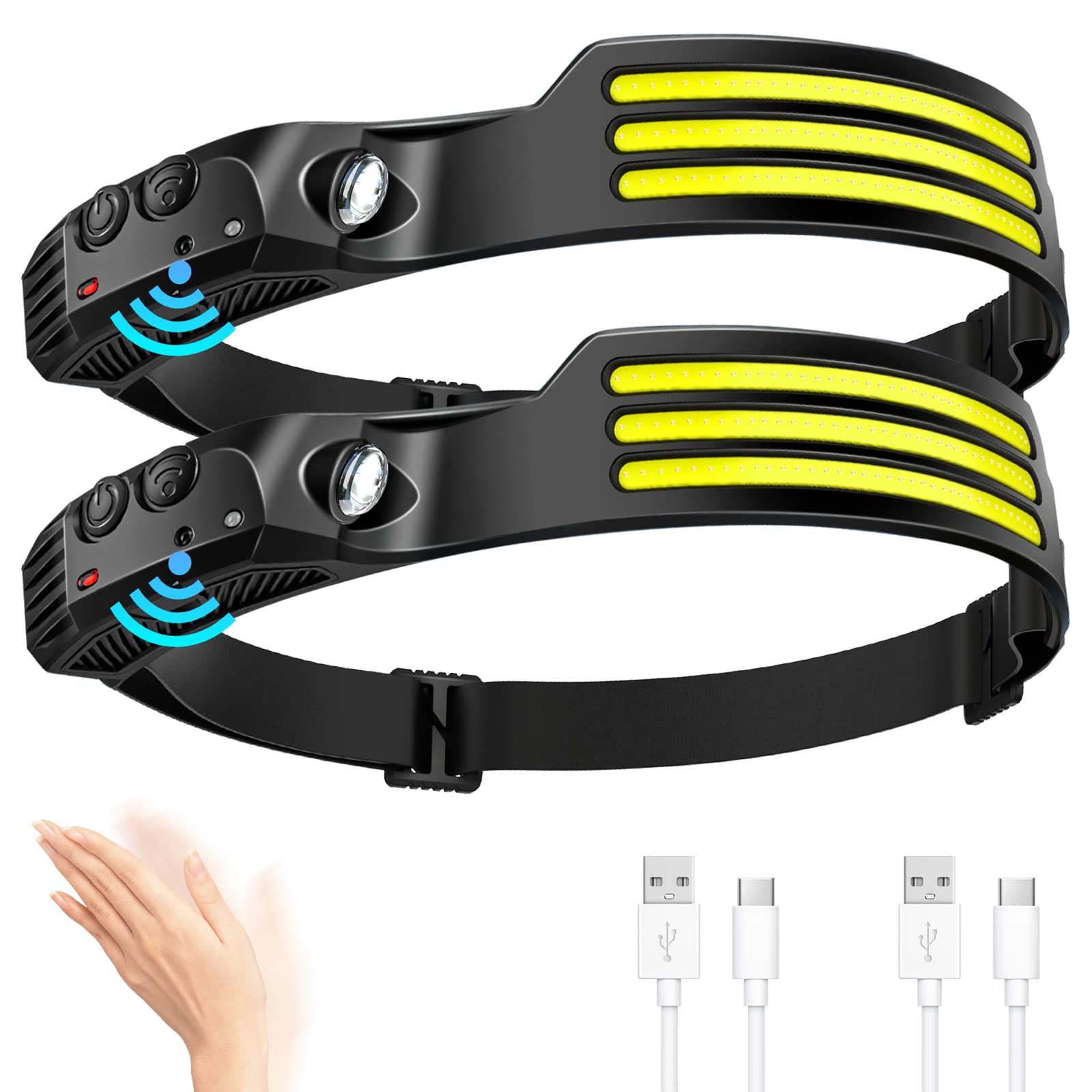 Goodinary® Rechargeable LED Headlamp