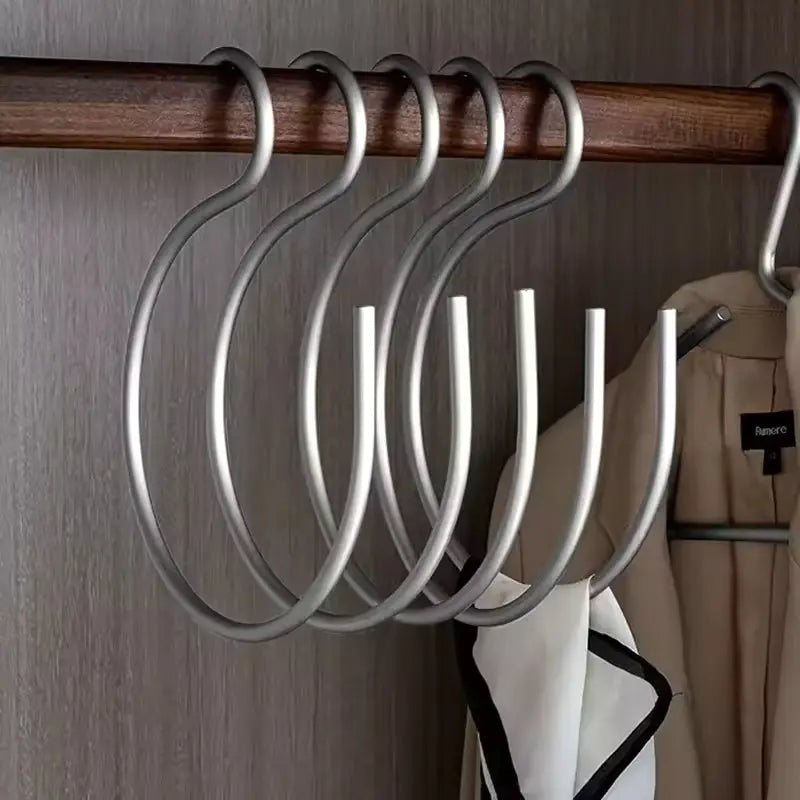 Goodinary® Multipurpose Aluminium S Shaped Hooks Matte Finish - Goodinary