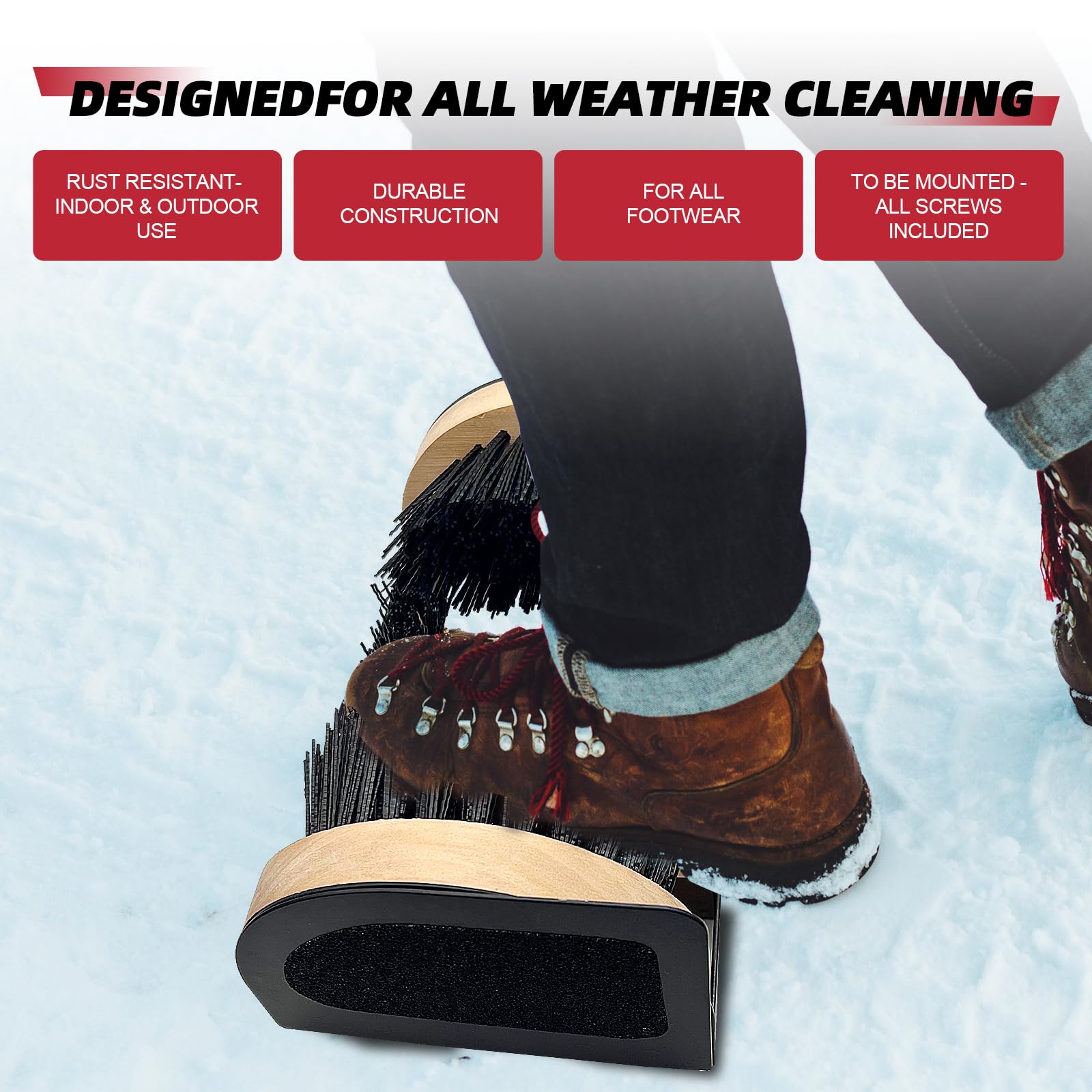 Goodinary® Outdoor Shoe Brush