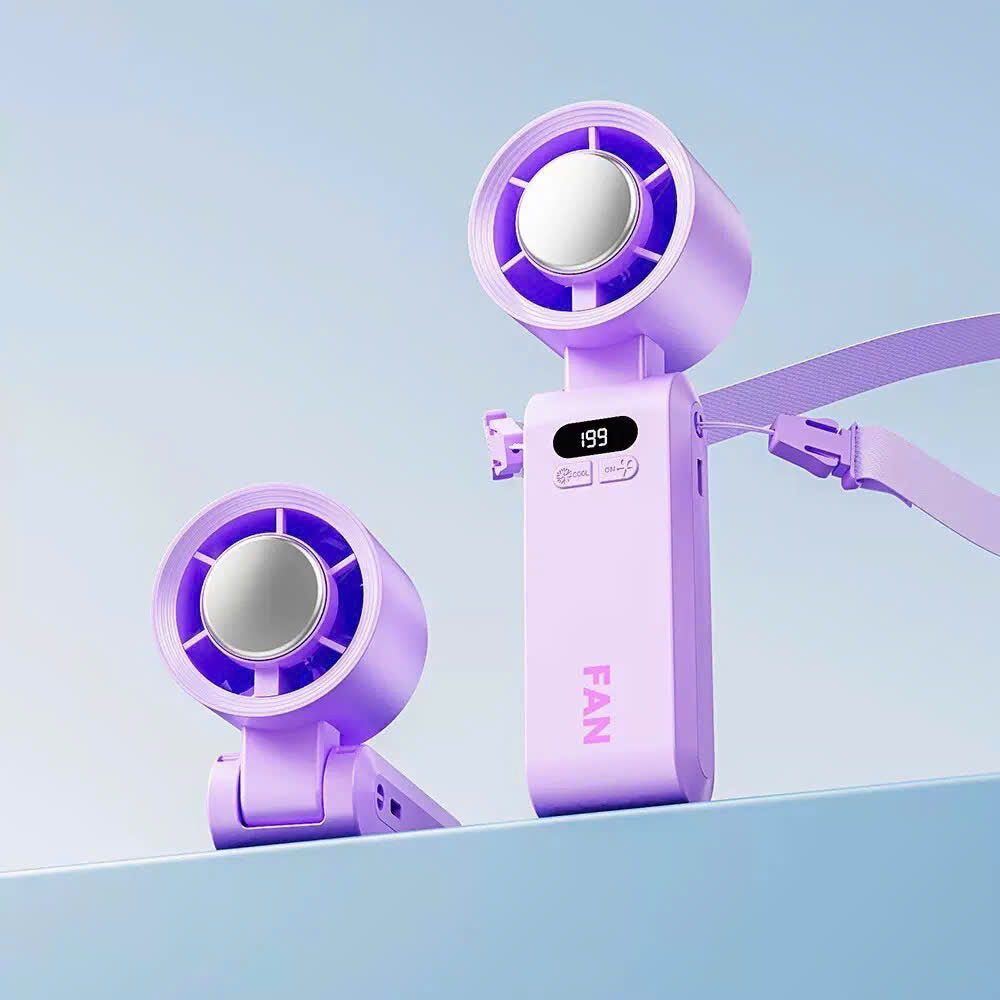 Goodinary® Handheld Portable Turbo Fan With Ice Cooler
