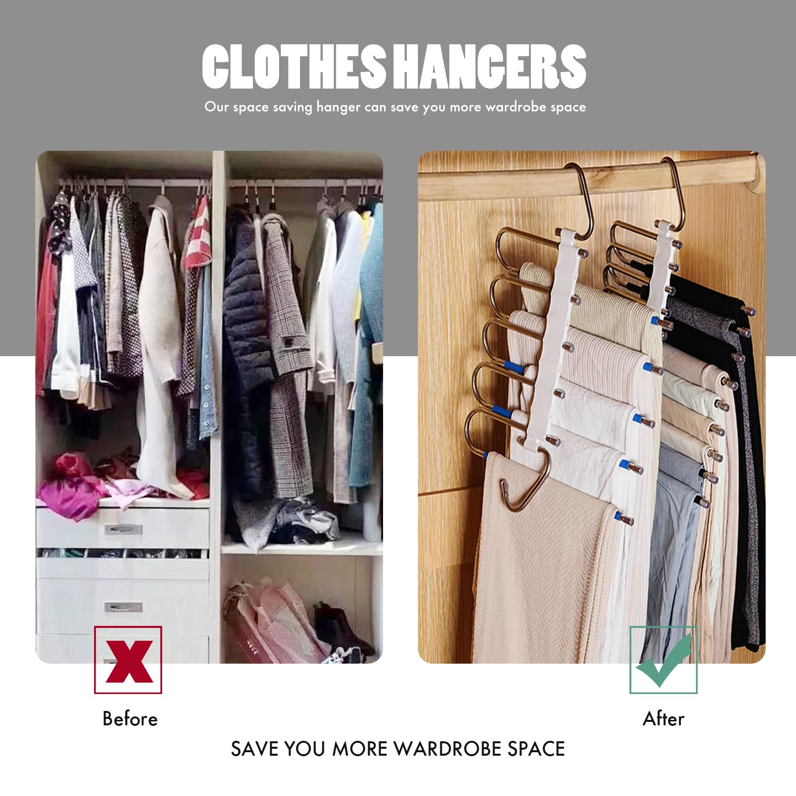 Goodinary® Pants Hanger Rack