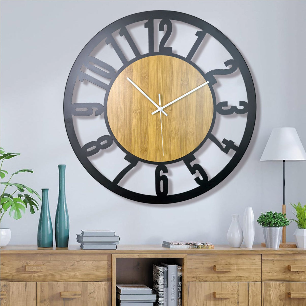 Goodinary® 3D Roman Wall Clock