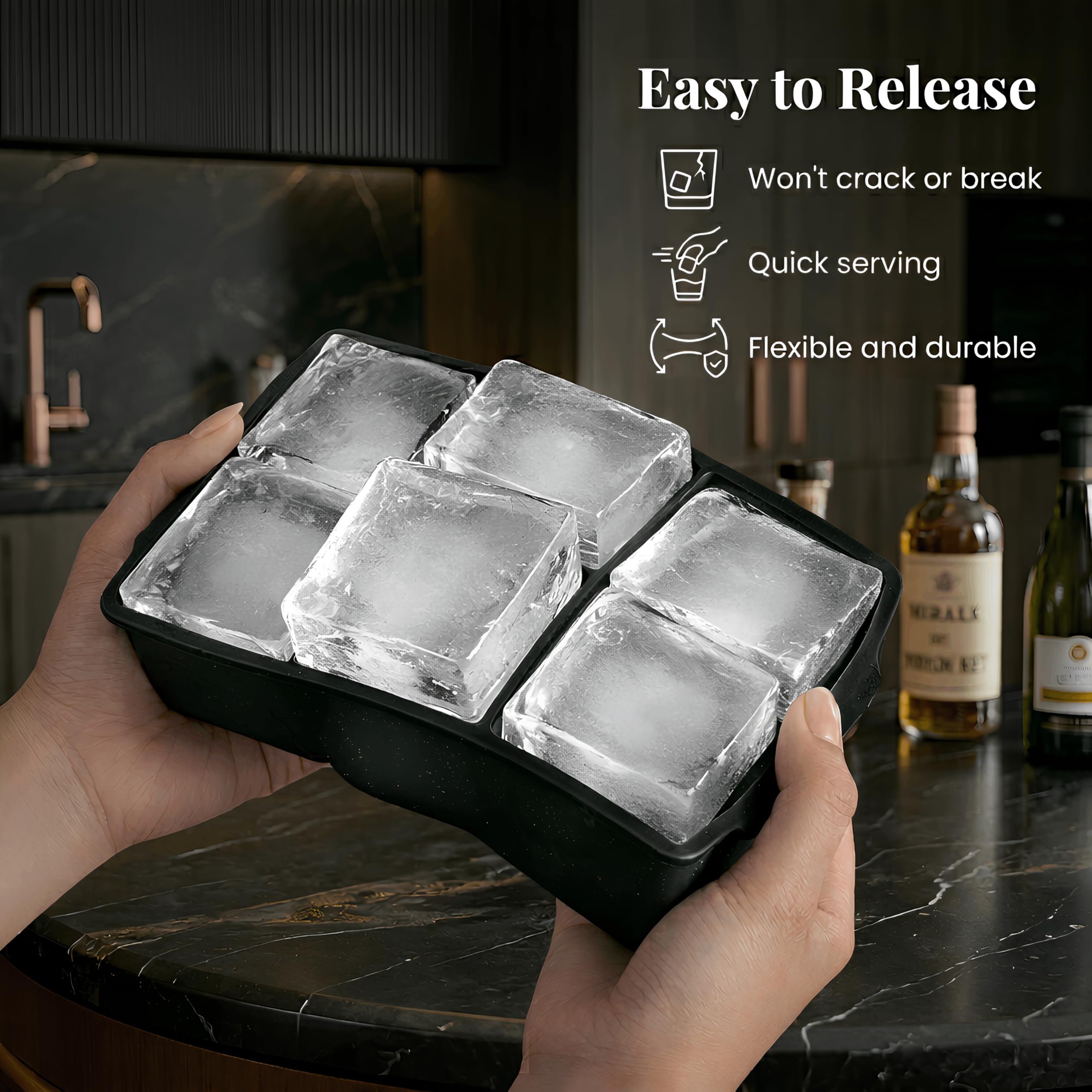 Goodinary® Jumbo Silicone Ice Tray