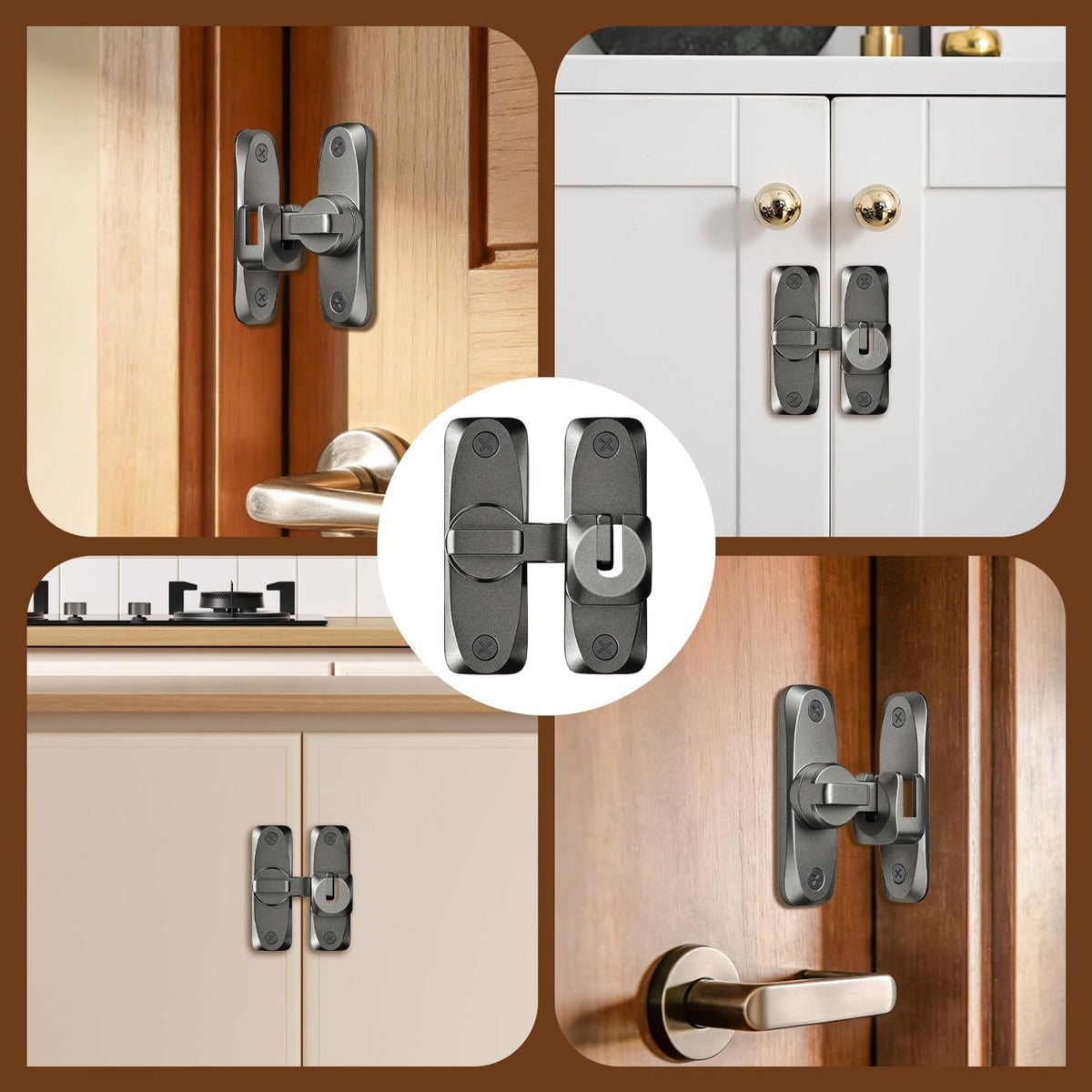 Goodinary® Barn Door Flip Latch Lock Hardware