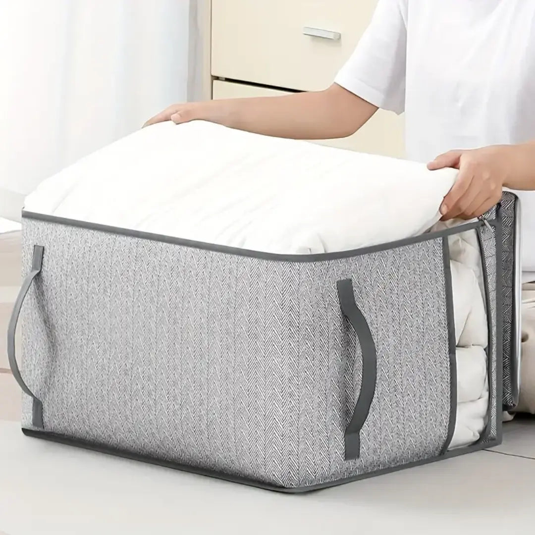 Goodinary® Foldable Quilt Wardrobe Clothes Storage Bag (2Pcs) - Goodinary