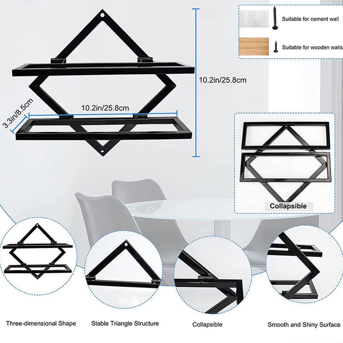 Goodinary® Upside Down Wine Rack