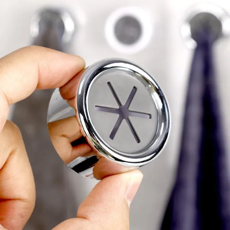 Goodinary® Adhesive Round Towel Holder (2 Pcs)