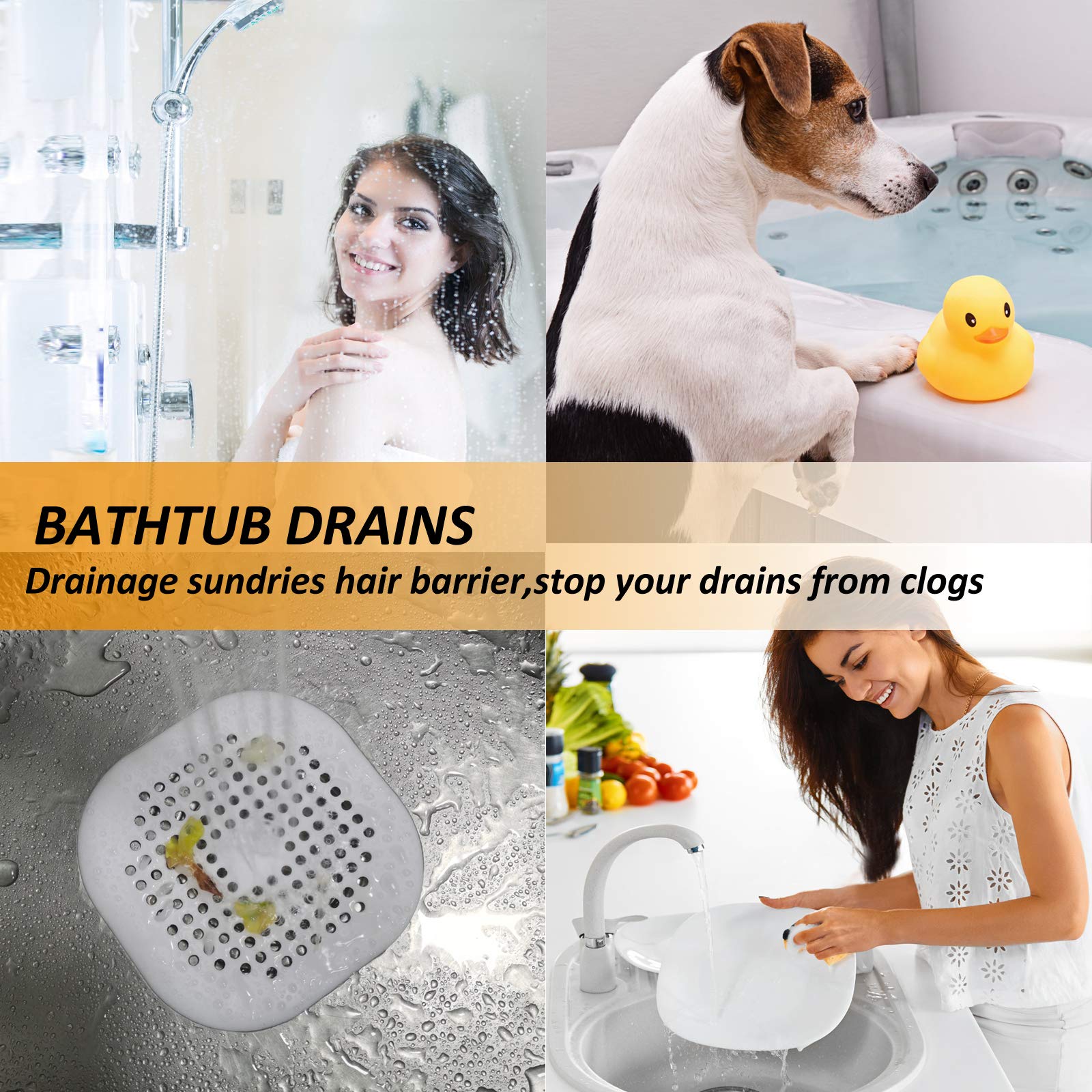 Goodinary® Square Drain Strainer (3Pcs)