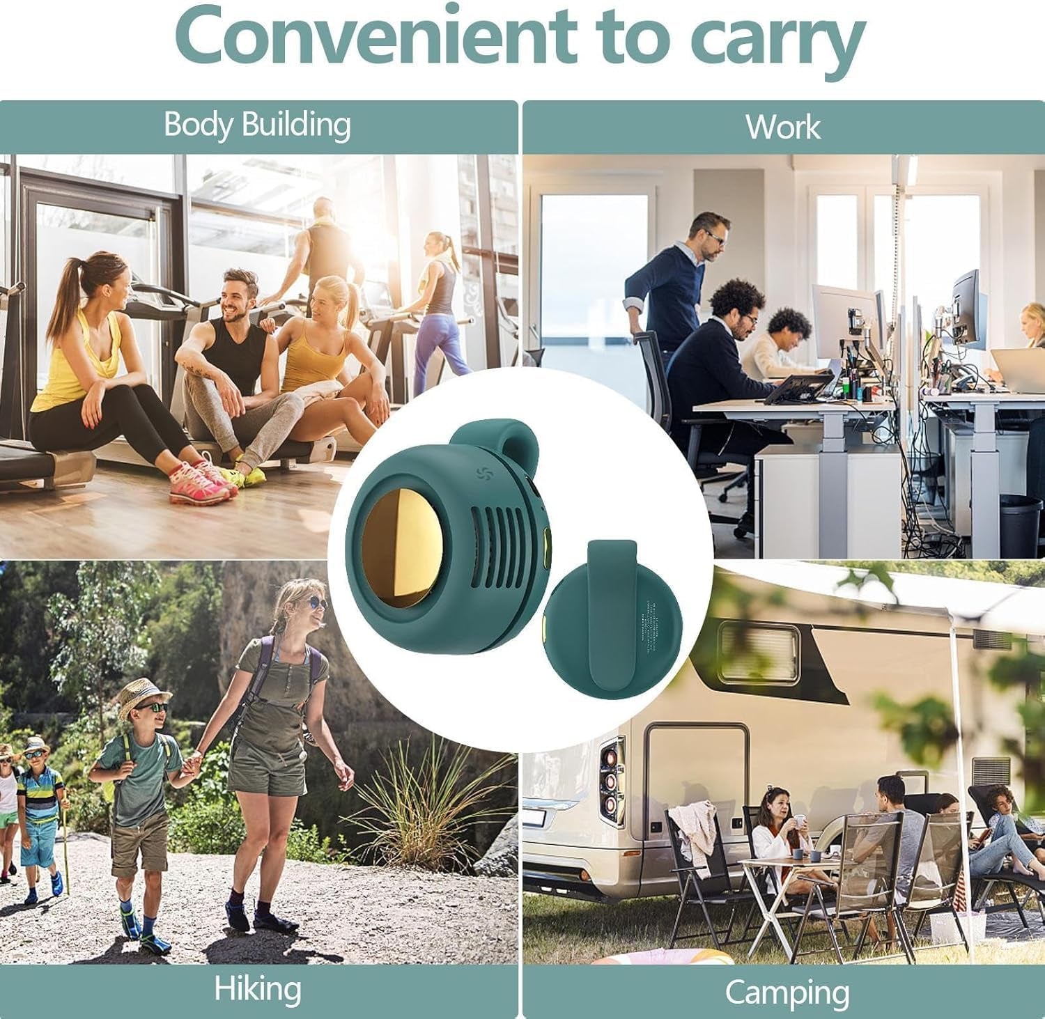 Goodinary® Clip Cooling Fan