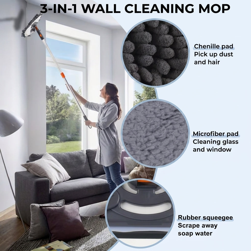 Goodinary® Triangle Telescopic Cleaning Mop